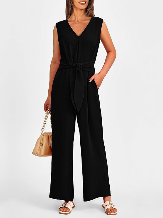 Tie-Waist Summer Jumpsuit | Josephine