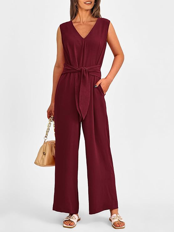Tie-Waist Summer Jumpsuit | Josephine