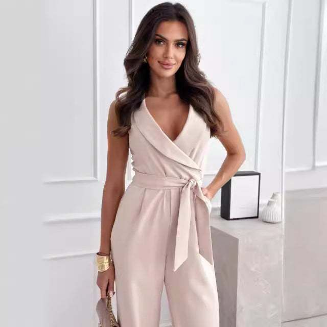 Tailored Wedding Guest Jumpsuit | The Victoria