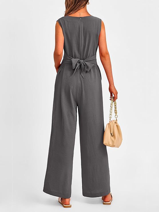 Tie-Waist Summer Jumpsuit | Josephine