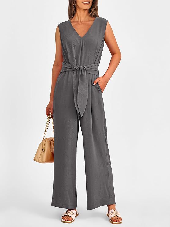 Tie-Waist Summer Jumpsuit | Josephine