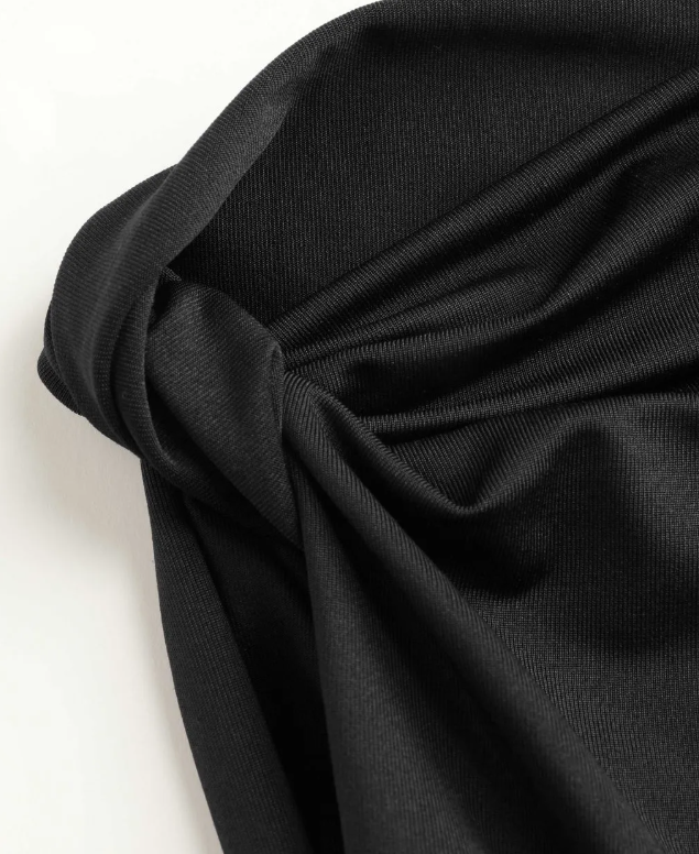 Elegant Cut-Out Ruched Maxi Dress - Sleeveless Asymmetrical Party Dress - Stella