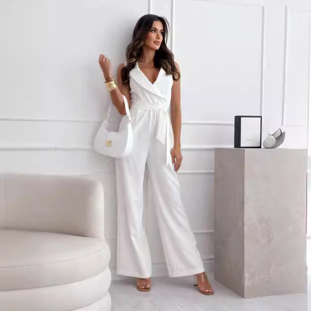 Tailored Wedding Guest Jumpsuit | The Victoria