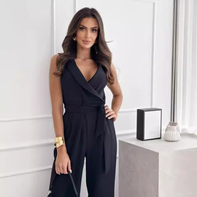 Tailored Wedding Guest Jumpsuit | The Victoria