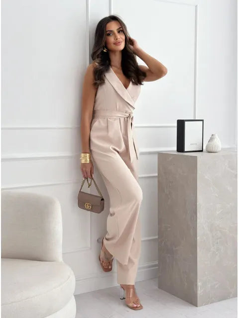 Tailored Wedding Guest Jumpsuit | The Victoria